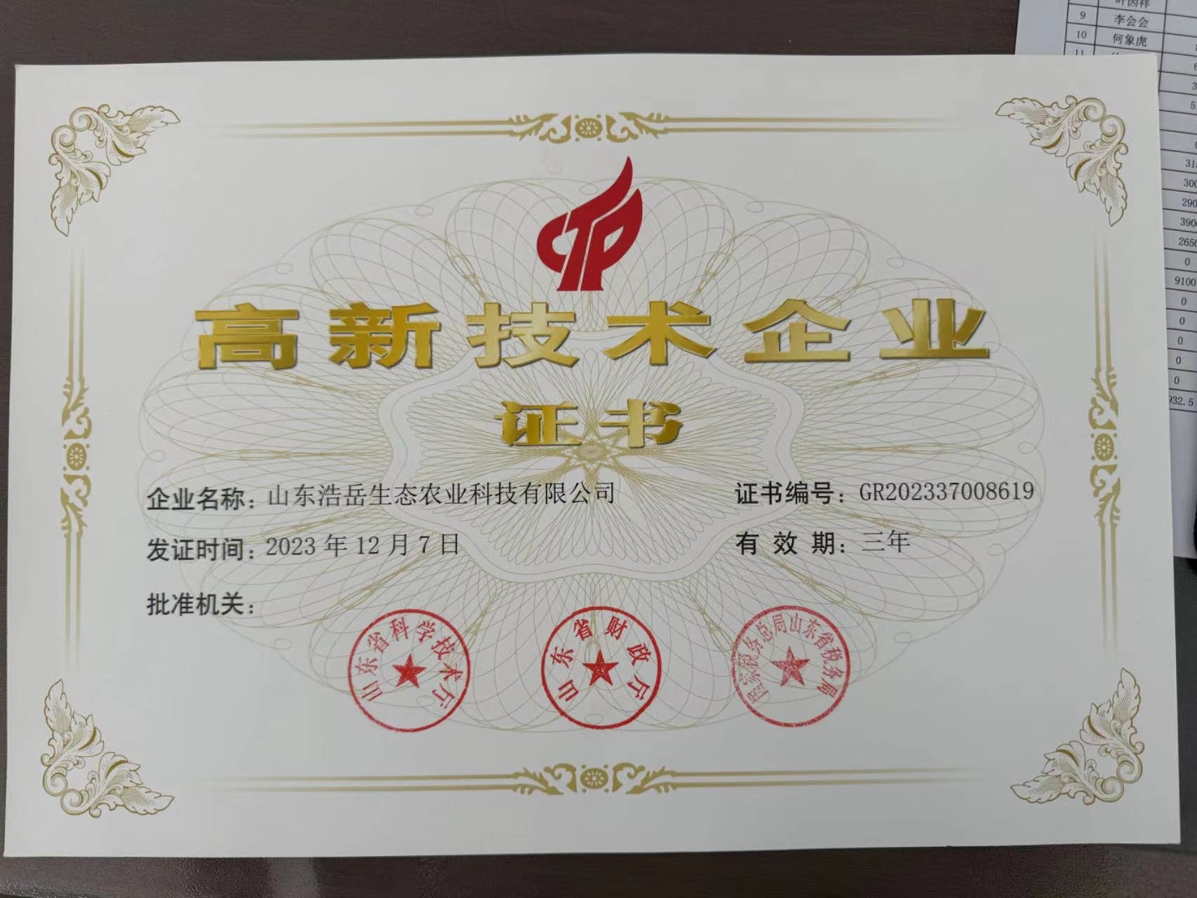 国家高新技术2023年企业 国家高新技术2023年企业